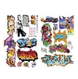 Graffiti Decals for Ho Scale Models (2)
