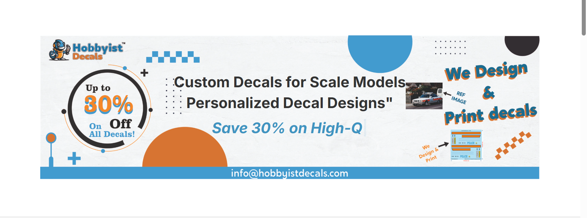 Custom Decal Banner